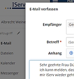 E-Mail mit IServ